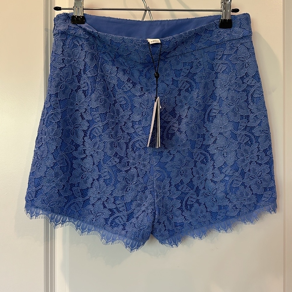 Diane Von Furstenberg DVF Fausta lace shorts 6